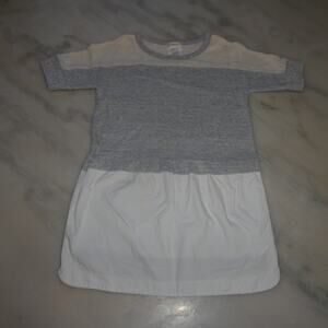 Crewcuts Girls Size 5 Dress sweater top and lines skirt